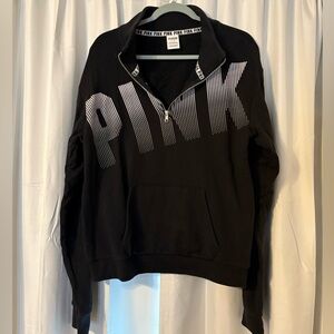 PINK Victoria's Secret Black Cowl Neck Sweater